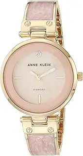 [Anne Klein] Women's Genuine Diamond Dial Bangle Watch, AK/1414