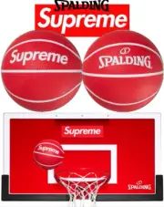 SUPREME®/SPALDING® MINI BASKETBALL HOOP UNOPENED- Ready To Ship ✅