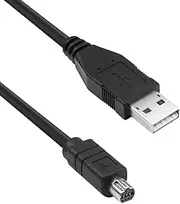 [Toxaoii] USB Camera Photo Data Transfer Cord UC-E1 USB Cable with Nikon Coolpix 880, 885, 990, 995, 4300, 4500, 5000, 5400, 5700, 8400, 8700, 9900 Camera (4.2 FT/1.3M)