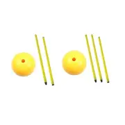 Football Training Marking Pole Football Agility Training Poles Soccer Training
