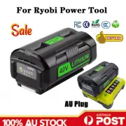 For Ryobi 36V 40V lithium 6.0Ah battery Power Tool BPL3626 BPL3626D & Charger