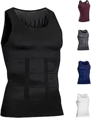 [Generic] Shaperluv for Men, Shaperluv Tank 2.0 Mens, Mens Shaper Tank Top, Shaper Luv for Men Big and Tall, Male Compression Shirt