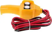 Generic Plastic Winch Switch Parts Replacement for 12v/24v Electric Winch Remote Control Hand Assembly Easy to Install