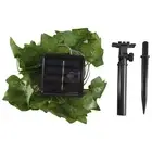 Solar Lights Leaf Fairy Lights Outdoor Garland Solar Lamp Christmas for7916