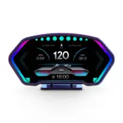 OBD GPS Car Head Up Display Speed Meter Compass Dashboard Digital Speedometer (for: Volkswagen)