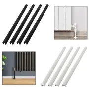 Aesthetic Upgrade with Four Piece Set Adjustable Radiator Pipe Covers Available