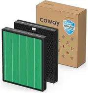 COWAY Air Purifier Replacement Filter Set for Airmega 300 (AP-1515H) | Max2 Green Filter Set (2 Filters) - Activated Carbon Filter & GreenHEPA Filter