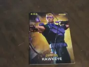 Hawkeye Contest of Champions Video Game Card Dave & Busters Marvel