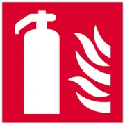 [Namly Design] Sticker - Fire Extinguisher Sign