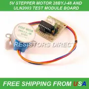 Stepper Motor 28BYJ-48 & Test Module Board ULN2003 5 Line 4 Phase Arduino