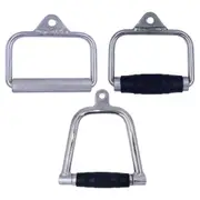 Stirrup D-Handle Cable Pulley Extension Attachments
