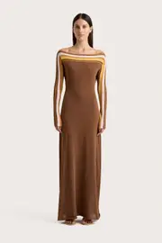 Citara Maxi Dress Cocoa - Final Sale