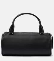 [The Row] The Row Edith leather shoulder bag One Size black