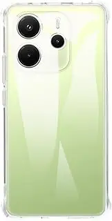 TPU Phone Case Compatible with Xiaomi Redmi Note 14 4G 164MM, Slim Shockproof Soft Cover with Anti-Scratch Design and Precise Cutouts for Full Protection (Clear)