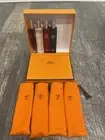 Hermes Collection Perfume Colognes Travel Fragrance of 4 Pieces Gift Set 15 mL