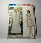 Vogue Paris Original Dress Pattern 2827 Pierre Balmain Size 10 NOS