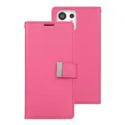 iPhone 12 Pro Max Compatible Case Cover With Mercury Rich Dairy-Hot Pink