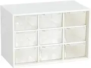Binxind Jewelry Storage Box Mini Debris Cabinets Lattice Portable Amall Drawer Sorting Grid Desktop Office Supplie