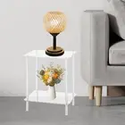 Acrylic Small Table Clear End Table Bedside Cabinet for Hallway Bedside Home