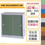 【富家生活館】免運費 塑鋼防水材質2.7尺產品組好40以上色樣2門推門加深鞋櫃  兩側可做防撞倒圓角防霉菌防白蟻