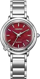 [CITIZEN] Watch L EM1090-78X L ARCLY Collection Photovoltaic Eco Drive with Replacement Band (Synthetic Leather/Apple Leather), Silver, Silver, Modern