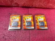 LOT 3 256MB Transcend CompactFlash Industrial CF Flash Memory Card TS256MCF45i
