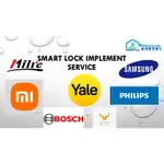 SMART LOCK IMPLEMENT SERVICE (SAMSUNG, YALE, PHILIPS, MI)
