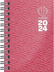 Upward Diaries 5436 Fashion Weekly 2024 Diary - A7, week to view diary - Viva Magenta