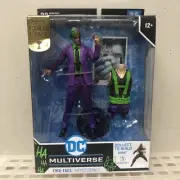 DC Multiverse TWO-FACE Artist Series Gold Label Mcfarlane Target Exclusive.