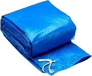 Parliky Swimming Pool Dust Cover 457cm Round Easy to Set Fit Frame Inflatable Pools