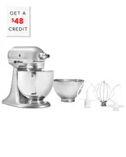 KitchenAid 5qt Stand Mixer With Additional 3qt Bowl with $48 Credit