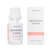 Grapefruit & Basil - Essential Oil Blend