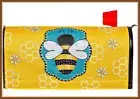 EVERGREEN MAILBOX COVER * BUZZING BEES * STRONG MAGNETS - BRAND NEW
