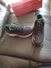 Nib men's puma deviate nitro wtr running shoes size 9 black/orange/silver/green