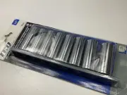 TEQ TP327 Deep Socket Set SAE 1/2" Drive, 8 Piece Set 1/2"-15/16"