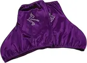 Toyvian Elastic Ice Skating Boot Covers for Figure and er Skates Durable Material Comfortable Fit for Adults Washable Skate Covers