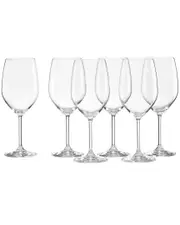 Lenox Tuscany Classics White Wine Glass Set, Buy 4 Get 6