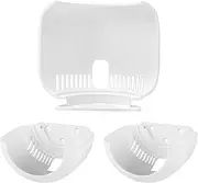Geekria Wall Mount Compatible with Google Nest WiFi Add-On Point ONLY, ABS Space-Saving Bracket Holder Shelf, The Simplest Cable Management Wall Mount Bracket (3 Pack)