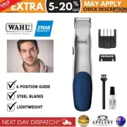 Wahl Beard Trimmer Cord Free Compact Shaver Groomer Facial Styler Moustache