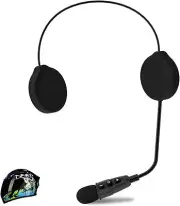 EJEAS E1+ Bluetooth 5.1 Motorcycle Helmet Headset Headphone CVC 360mAh 19hrs