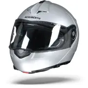 C3 Pro Glossy Silver Modular Helmet