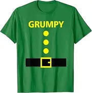 X.Style Grumpy Dwarf Halloween Costume Funny Dwarf T-Shirt ds2383 ds1122 T-Shirt Black