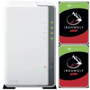 Synology DS223j NAS 20TB (2x10TB) Seagate Ironwolf Drives Fully Assembled