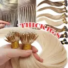 Nano Ring Micro Loop 100% Remy Human Hair Extensions Beads Thick 200G Full Head