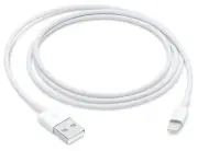 Apple - 3.3' USB Type A-to-Lightning Charging Cable - White NEW