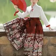 [MAIFURUN] New Chinese Style Horse face Skirt Summer Ancient Suit Thin autumn Hanfu ming tang dress cosplay