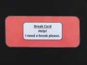 'Break' help/guidance card Visual Aid, ADHD, Autism, Classroom & Behaviour Aid