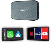 BAOREC The Magic Box 2.0 Apple CarPlay & Android Auto, Magic Box Streaming Device for Car with Netflix YouTube Hulu Disney+, for OEM Wired CarPlay Cars Z6 2+32