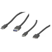 [Jaycar] USB 3.0 Type-C Plug to Plug Cable 1m - to Micro Type-B