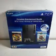 Sony PlayStation 3 160GB Complete Entertainment Bundle Home Video Game Console